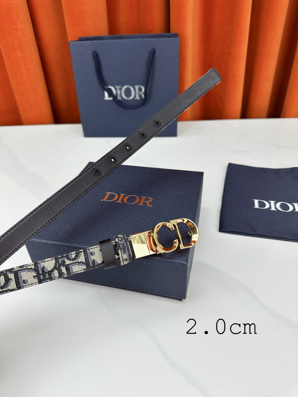 DIOR 25S BELT 20 MM 616496